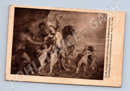 Pohlednice Rakousko Vídeň malba Dyck Venus Vulcan (M26058)
