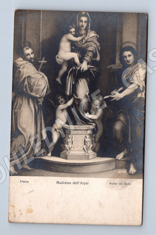 Pohlednice Itálie Florencie Madonna dell Arpie (M26061)
