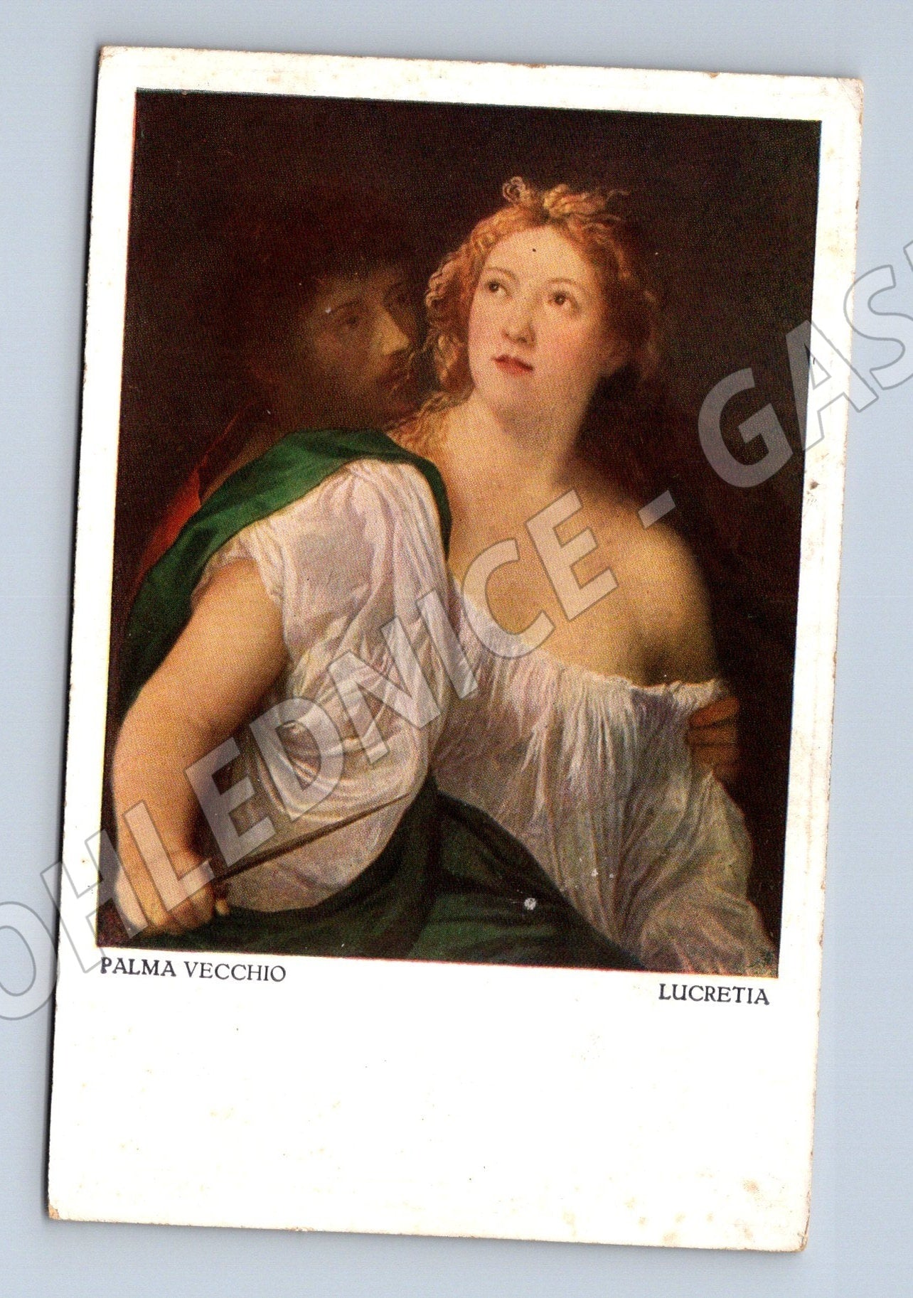 Pohlednice Rakousko malba Lucretia Palma Vecchio (M26062)