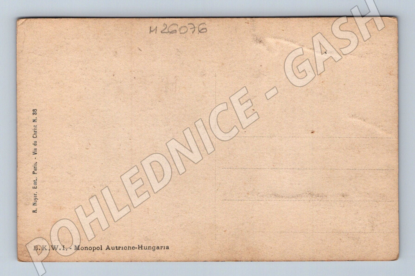 Pohlednice Francie socha Guérison de la Chananeenne (M26076)