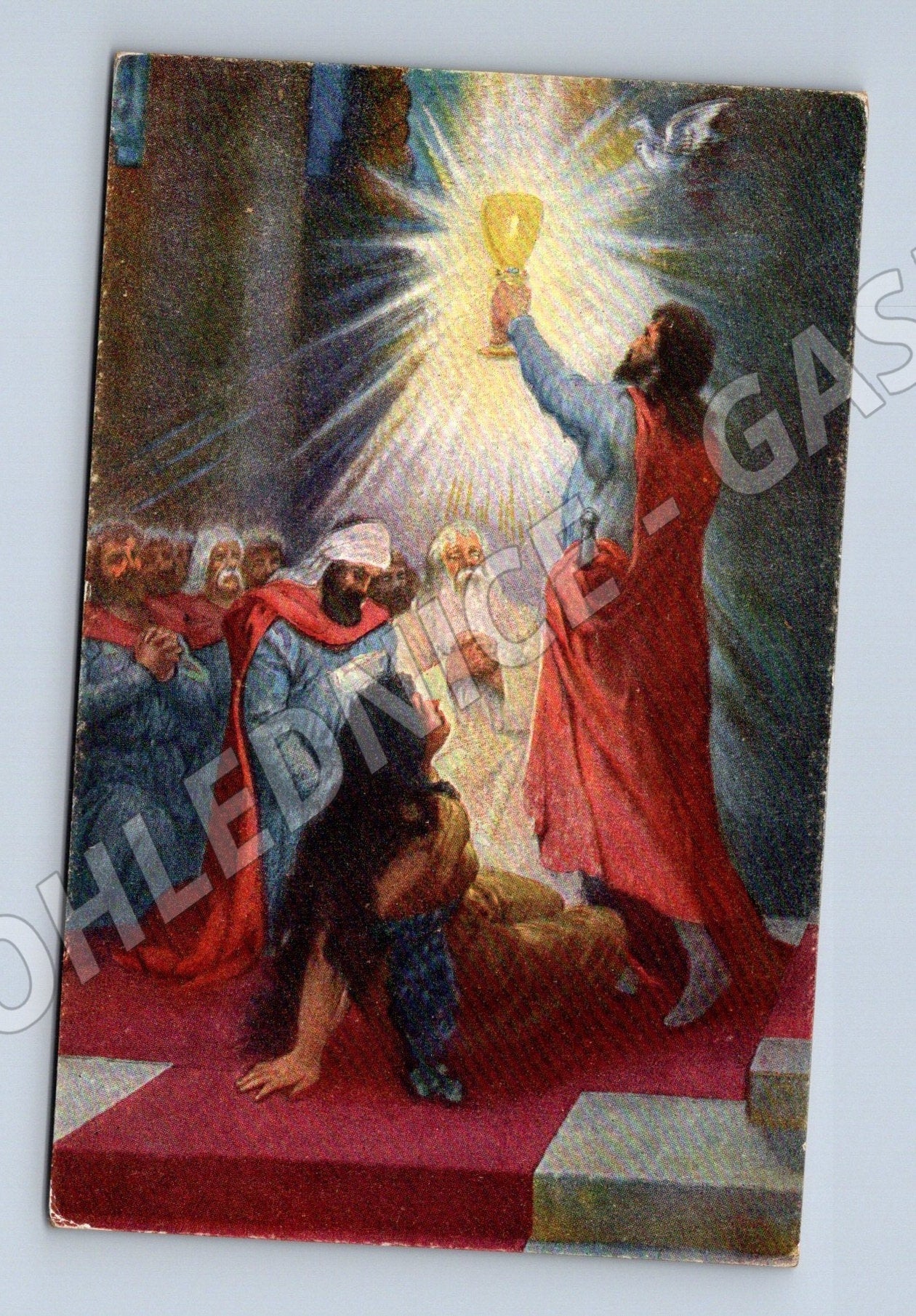 Pohlednice Parsifal F. Leeke akt III. (M26077)
