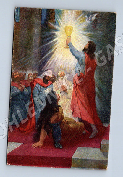 Pohlednice Parsifal F. Leeke akt III. (M26077)