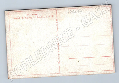Pohlednice Parsifal F. Leeke akt III. (M26077)