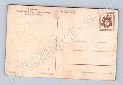 Pohlednice Umělecká S. Solomko Sen Ikarův (M26082)