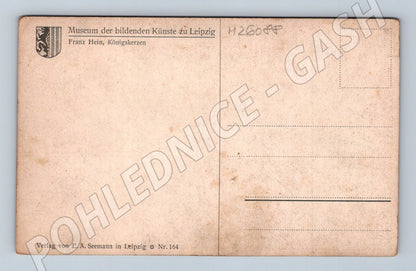 Pohlednice Německo umělecký motiv Franz Hein Königskerzen (M26088)