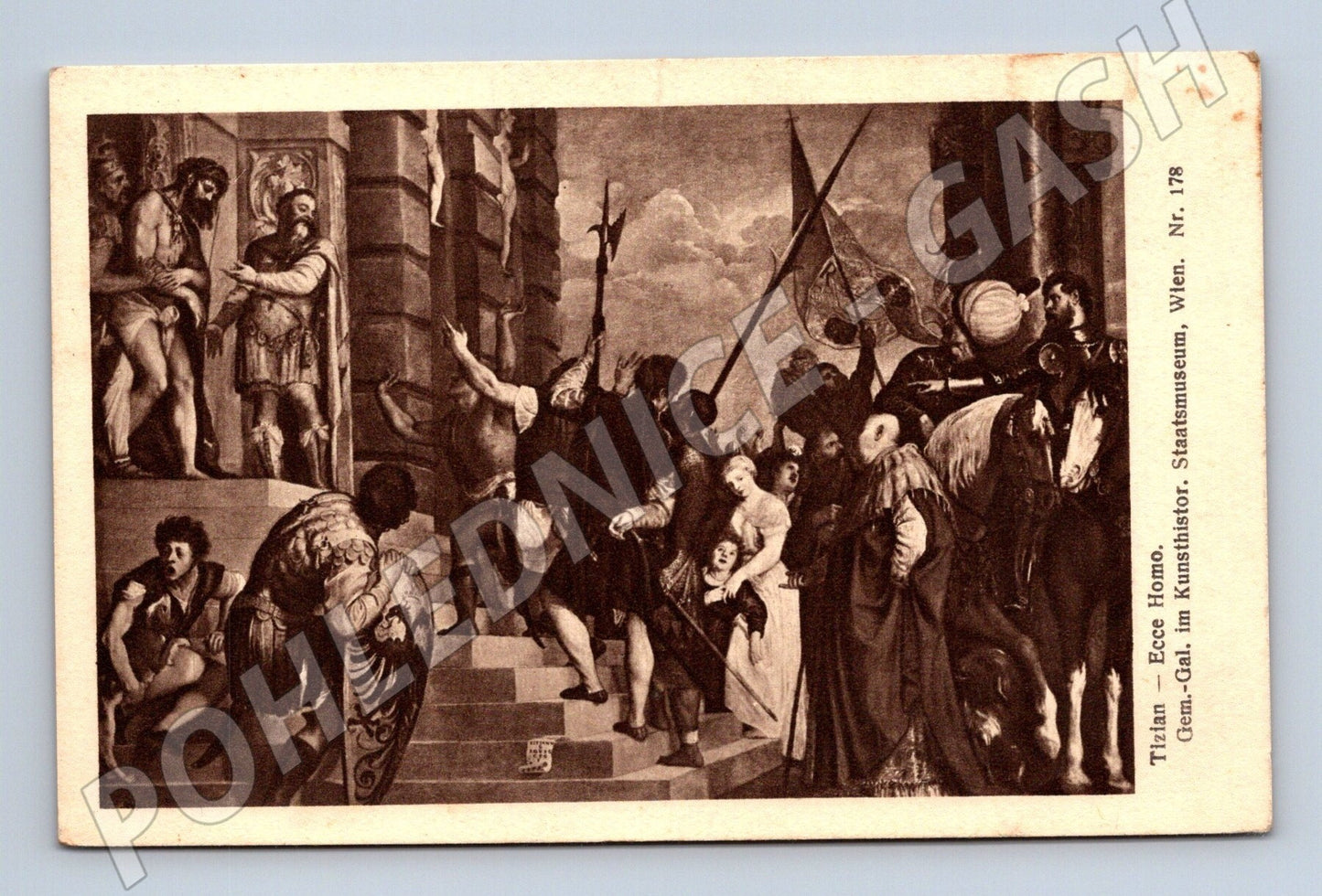 Pohlednice Rakousko Titian Ecce Homo Vídeň (M26097)