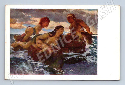 Pohlednice Rakousko Böcklin Meeresidylle Vídeň (M26106)
