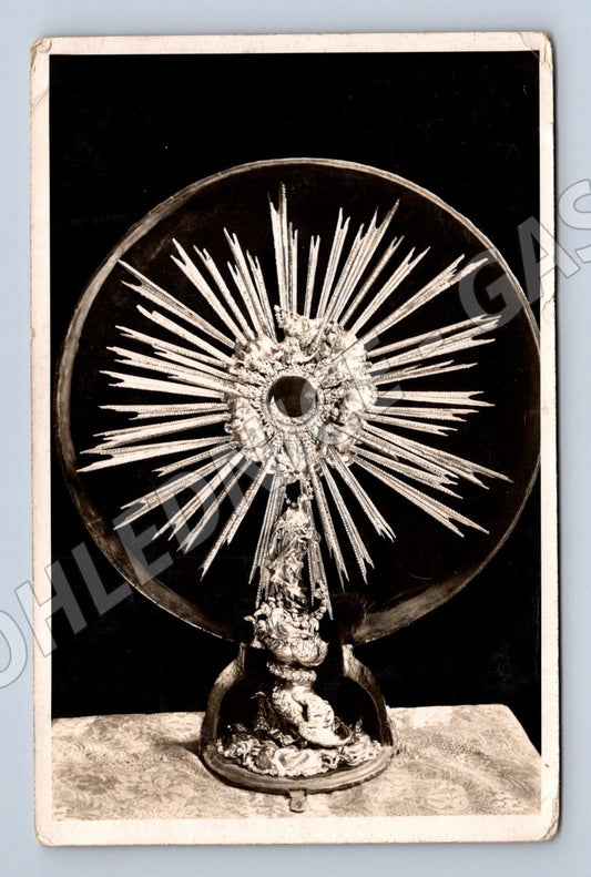 Pohlednice monstrance náboženský motiv 1929 (M26107)