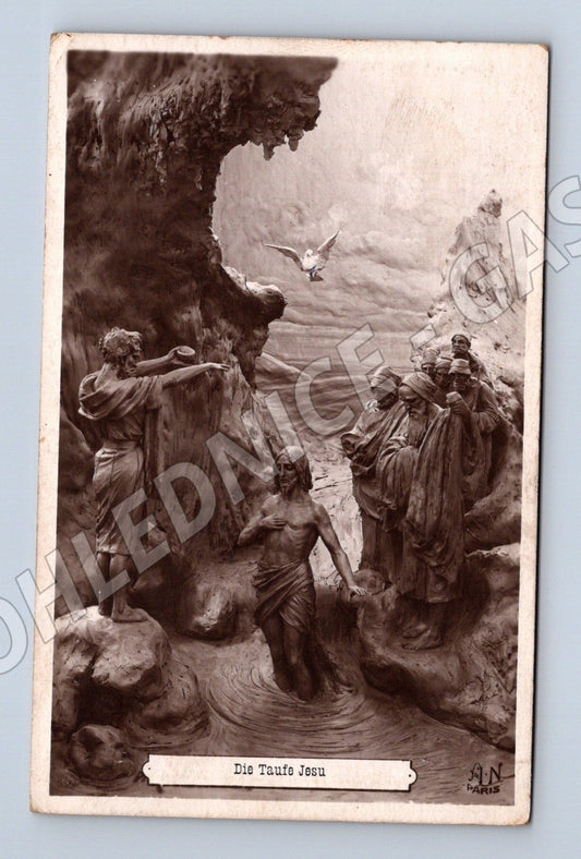 Pohlednice Křest Ježíše Krista 1911 (M26115)
