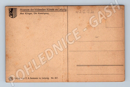 Pohlednice Německo Max Klinger Die Kreuzigung (M26126)