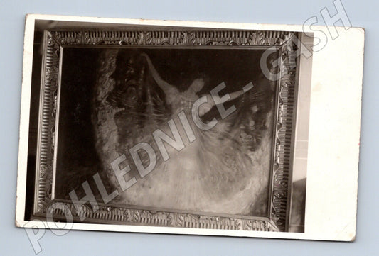 Stará fotografie reprodukce obrazu tančící postavy (M26129)