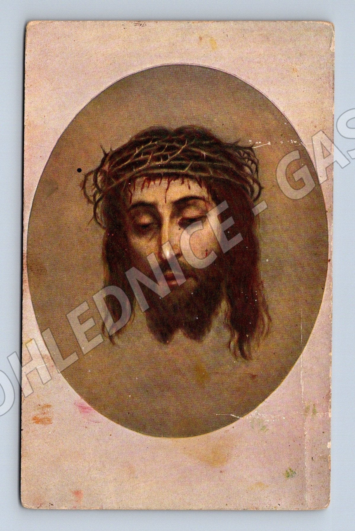 Pohlednice Maďarsko Ježíš Kristus trnová koruna (M26131)