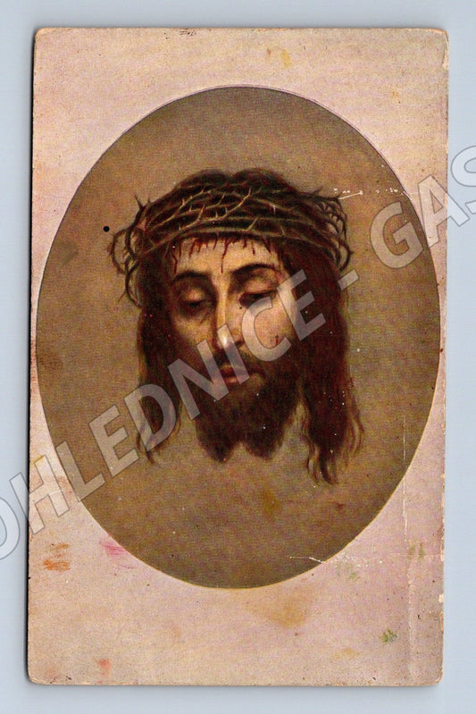 Pohlednice Maďarsko Ježíš Kristus trnová koruna (M26131)