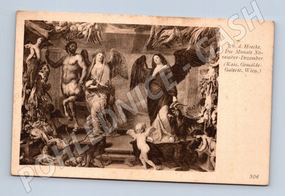 Pohlednice Rakousko Vídeň umělecký motiv 1906 (M26141)