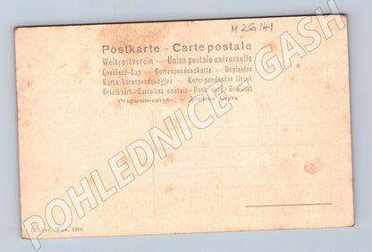 Pohlednice Rakousko Vídeň umělecký motiv 1906 (M26141)