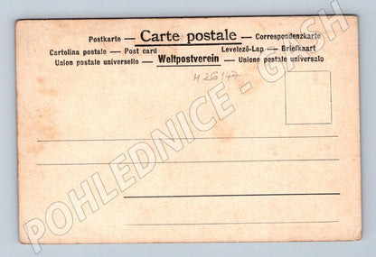 Pohlednice Rakousko Rubens korunování hrdiny 1903 (M26147)