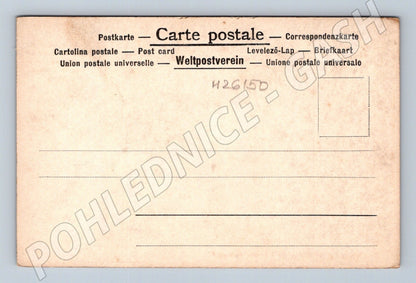 Pohlednice Rakousko Rubens Kaledonský lov na kance 1903 (M26150)