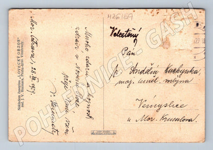 Pohlednice Tetřev hlušec hory Lovecký obzor (M26159)