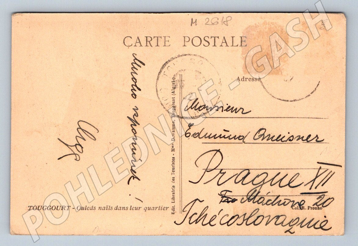 Postcard Ouled Naïl Touggourt Algeria ethnography (M2618)