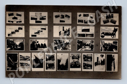 Stará fotografie Milovice n. L. vojenské motivy 1927 (M26187)