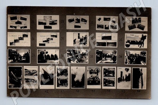 Stará fotografie Milovice n. L. vojenské motivy 1927 (M26187)