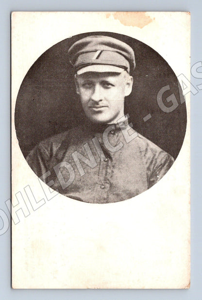 Pohlednice Rusko plukovník B. F. Ušakov 1918 (M26192)