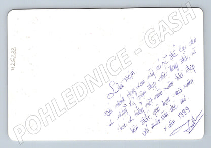 Pohlednice Vietnam orchideje Thong Lan 1989 (M26233)