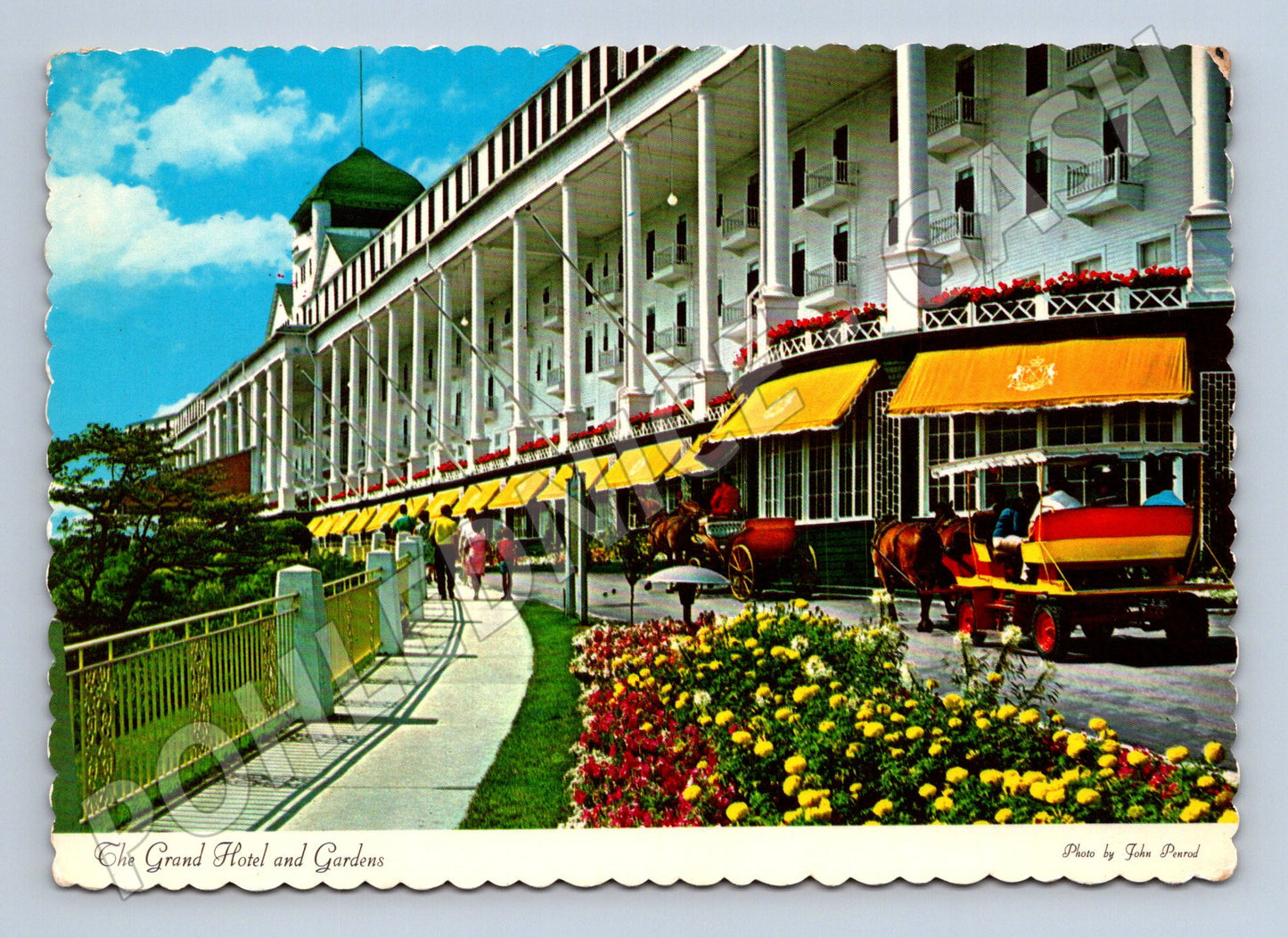 Pohlednice USA Grand Hotel a zahrady 1977 (M26240)