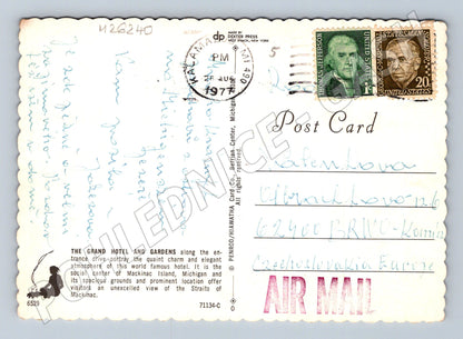 Pohlednice USA Grand Hotel a zahrady 1977 (M26240)
