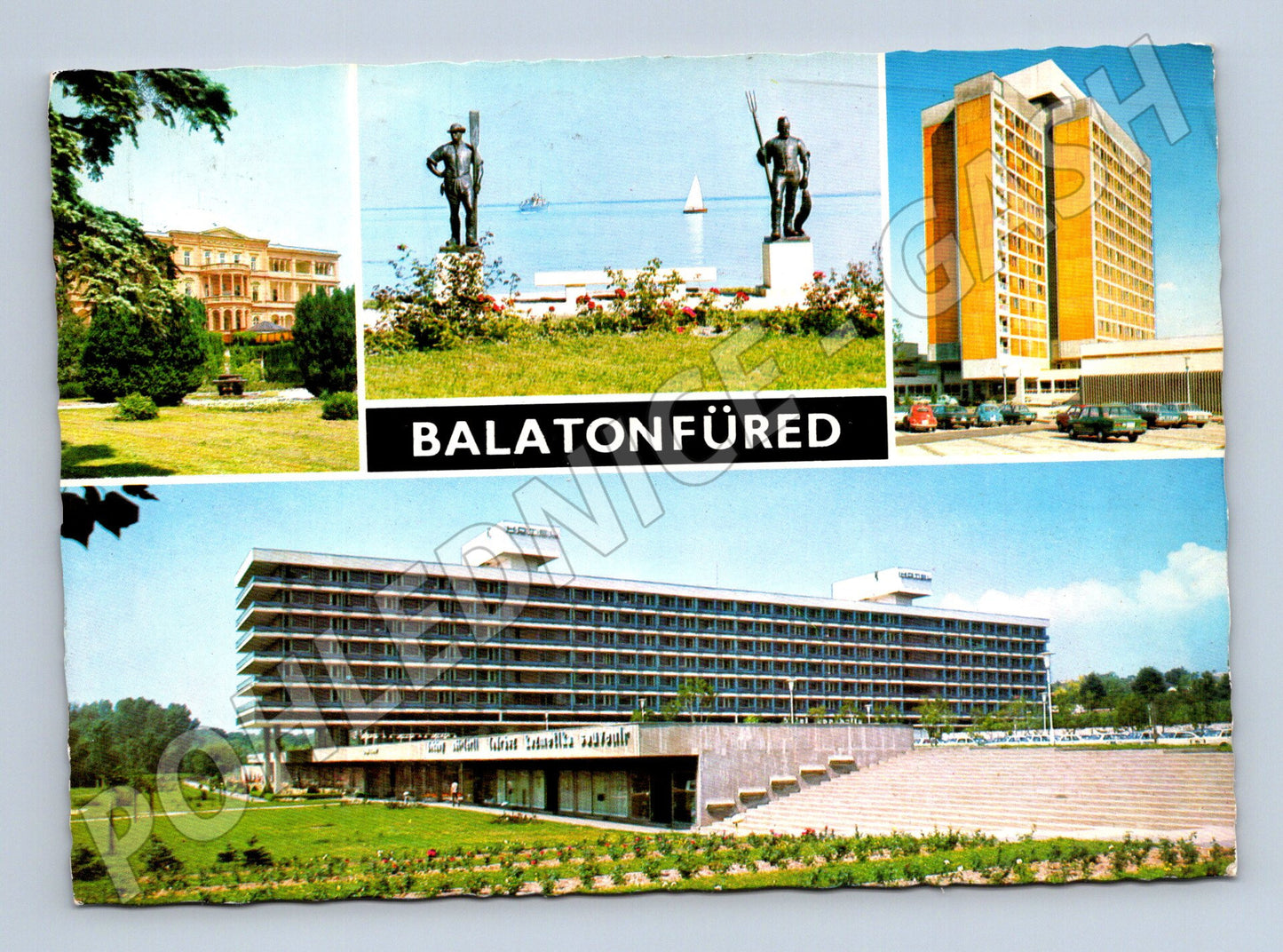 Pohlednice Maďarsko Balatonfüred 1976 (M26241)