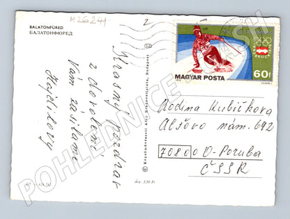 Pohlednice Maďarsko Balatonfüred 1976 (M26241)
