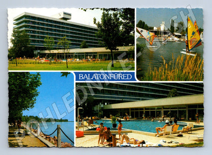 Maďarsko Balatonfüred Hotel Annabella a vodní sporty (M26246)