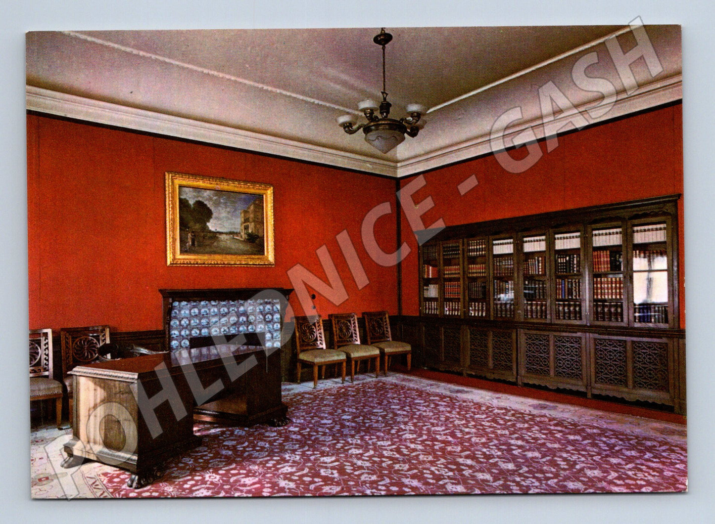 Pohlednice Německo Cecilienhof pracovní kabinet delegace (M26270)