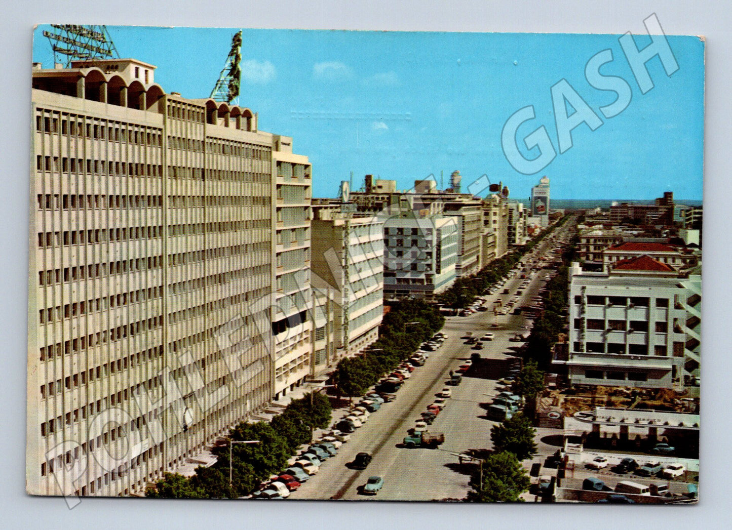 Pohlednice Mosambik Lourenço Marques ulice 1967 (M26272)