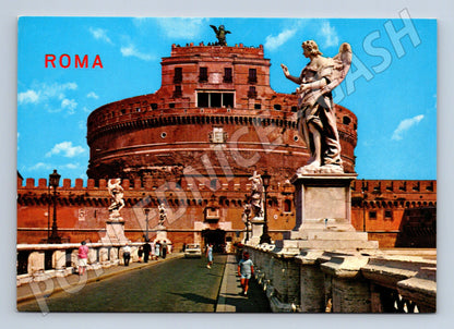 Pohlednice Itálie Řím Castel Sant Angelo 1971 (M26285)
