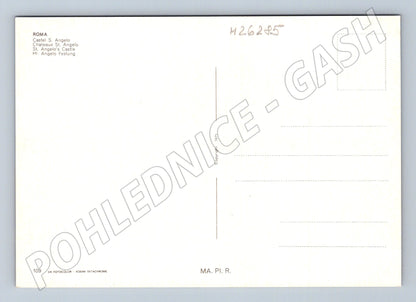 Pohlednice Itálie Řím Castel Sant Angelo 1971 (M26285)