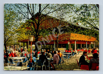 Rakousko Vídeň Prater Schweizerhaus restaurace 1987 (M26290)