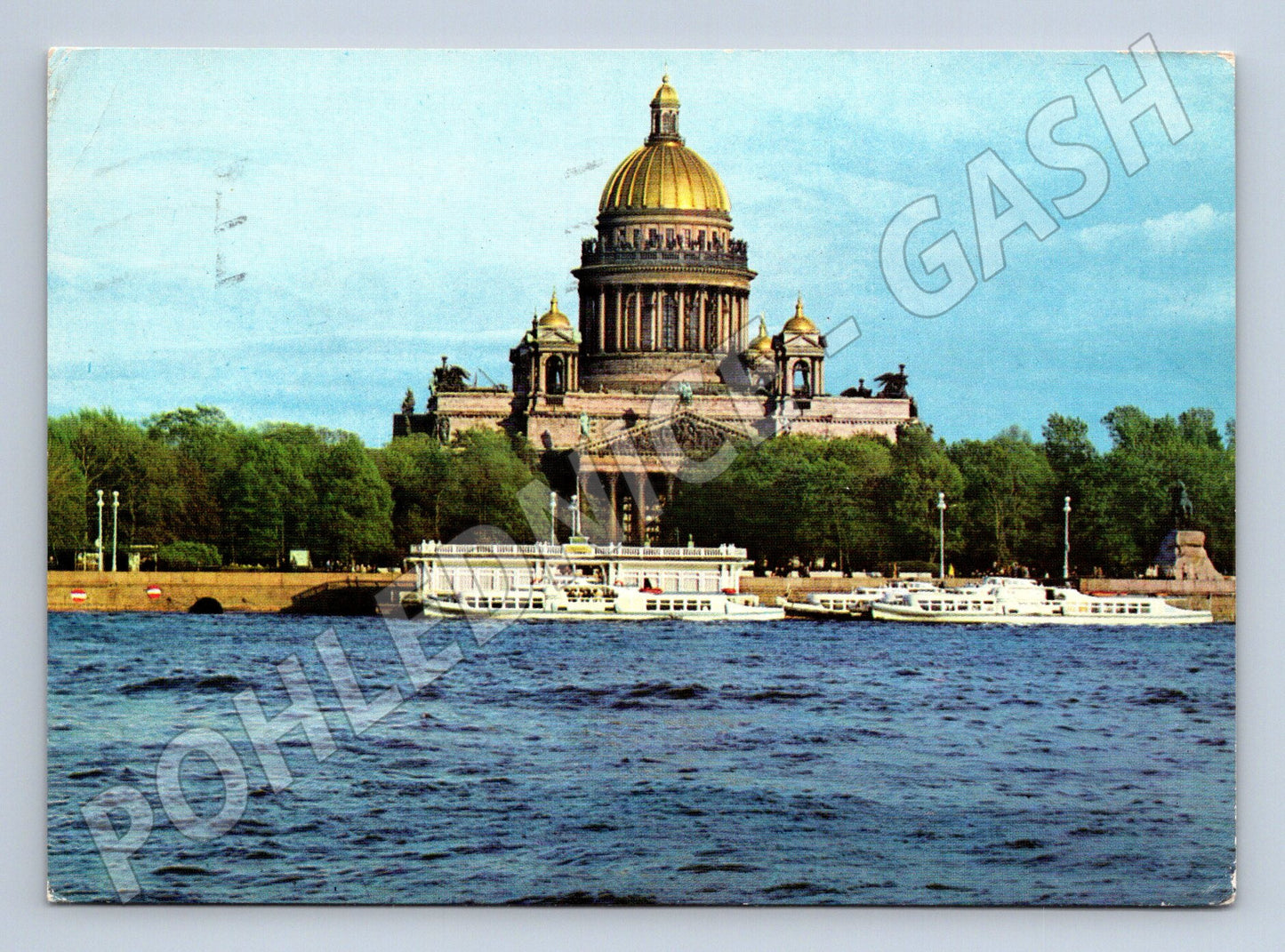 Pohlednice Rusko Leningrad Isaakievskij sobor 1977 (M26302)