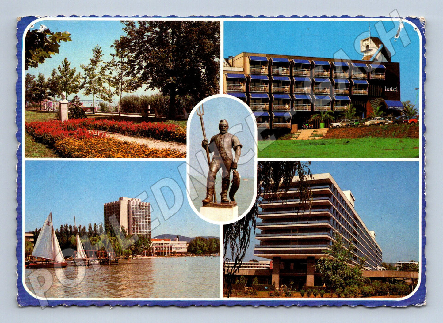 Pohlednice Maďarsko Balatonfüred více motivů 1971 (M26312)