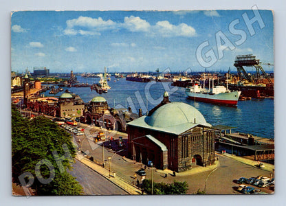 Pohlednice Německo Hamburg přístav 1959 (M26319)