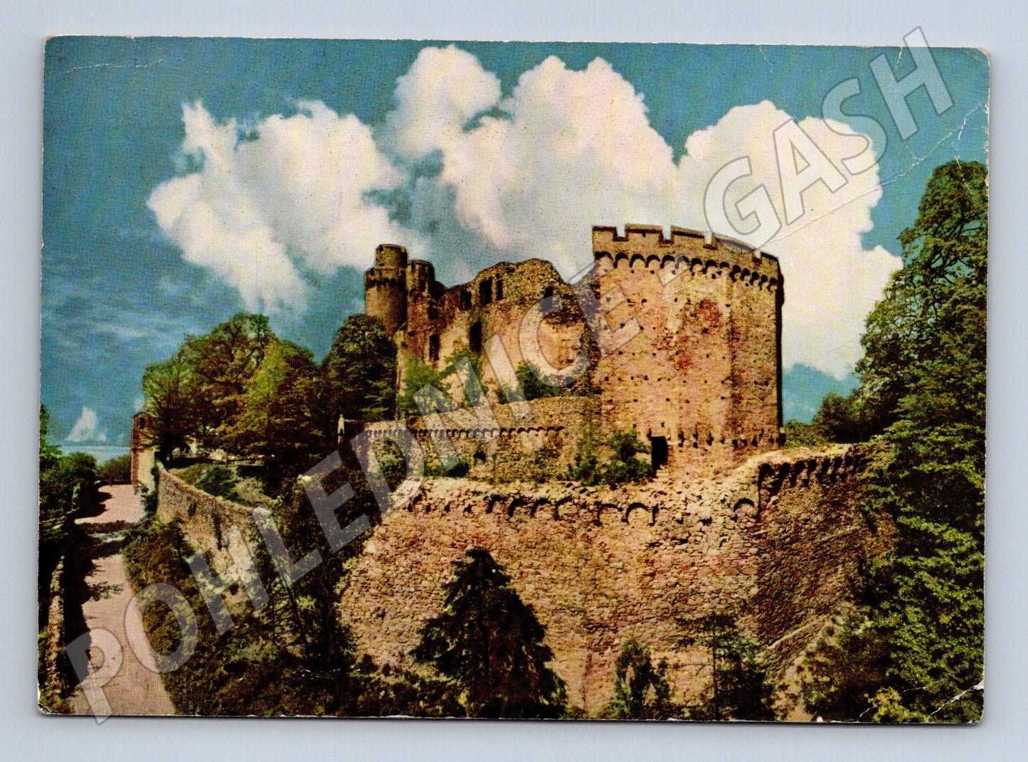 Pohlednice Německo Burgruine Auerbacher Schloss (M26321)