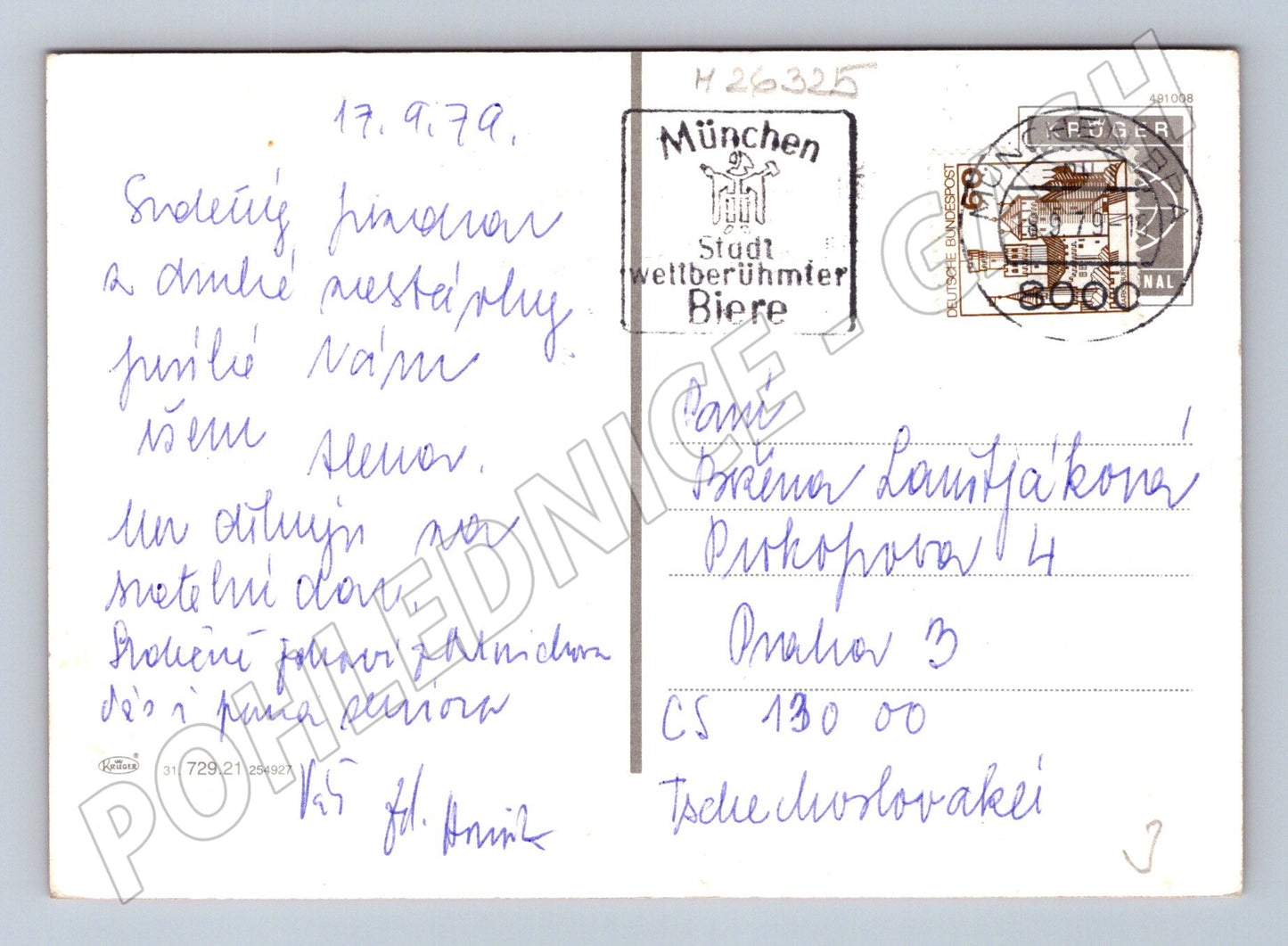 Pohlednice Německo Ingolstadt koláž památek 1979 (M26325)