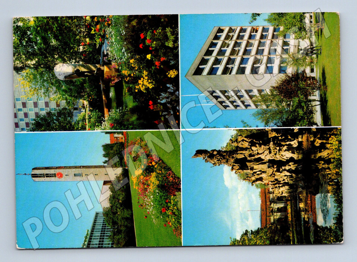 Pohlednice Německo Erlangen více motivů 1980 (M26326)