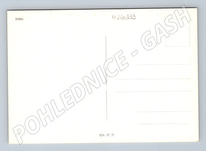 Pohlednice Itálie Řím koláž památek 1983 (M26333)