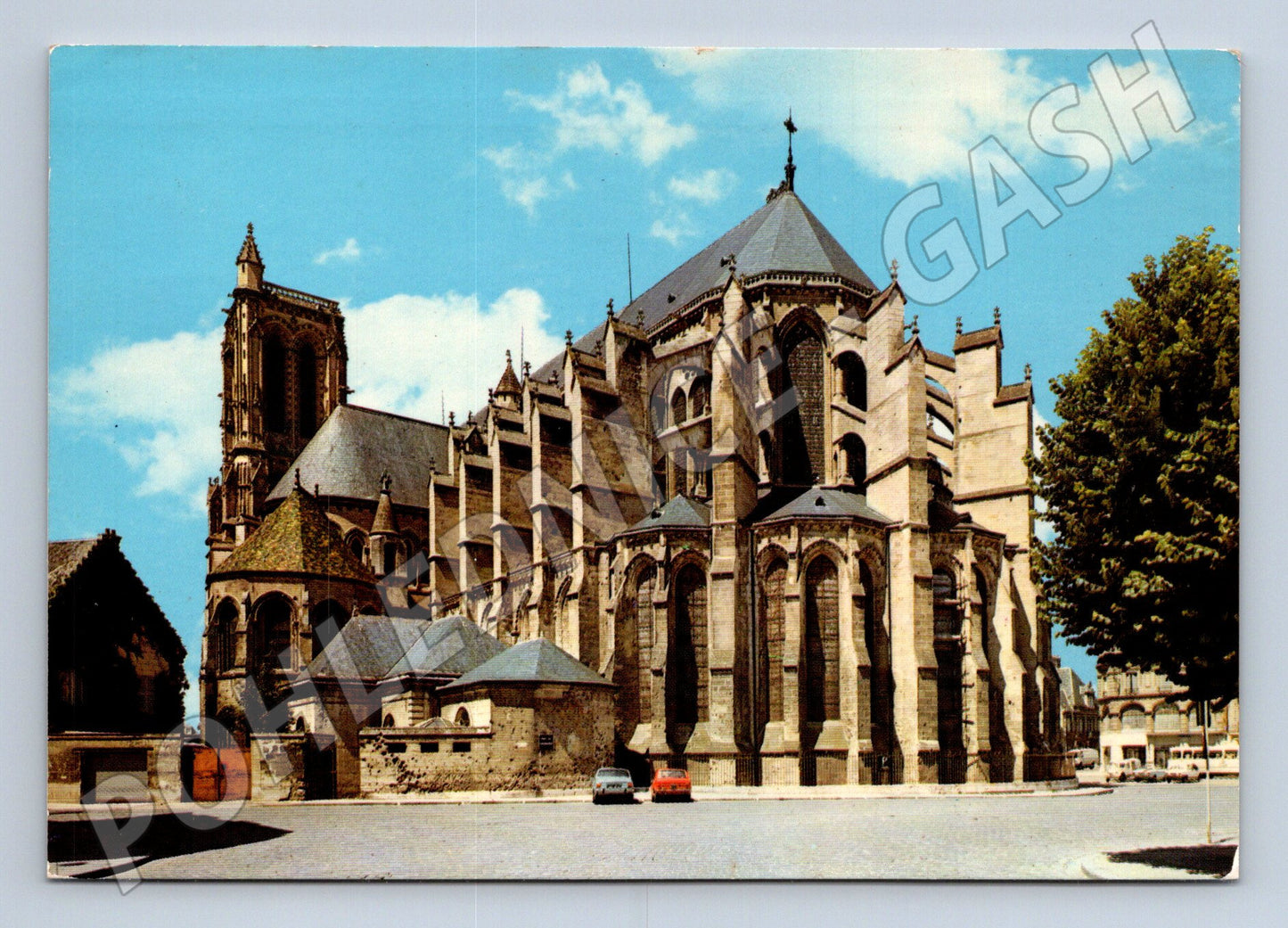 Pohlednice Francie Katedrála Soissons 1985 (M26341)