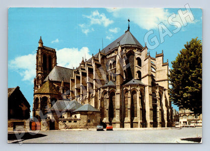 Pohlednice Francie Katedrála Soissons 1985 (M26341)