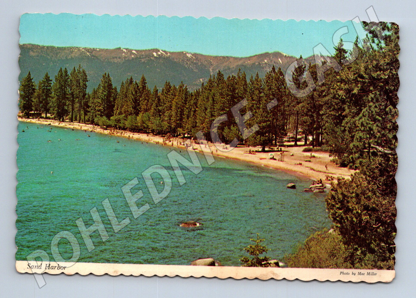 Pohlednice USA Sand Harbor Lake Tahoe 1970 (M26348)