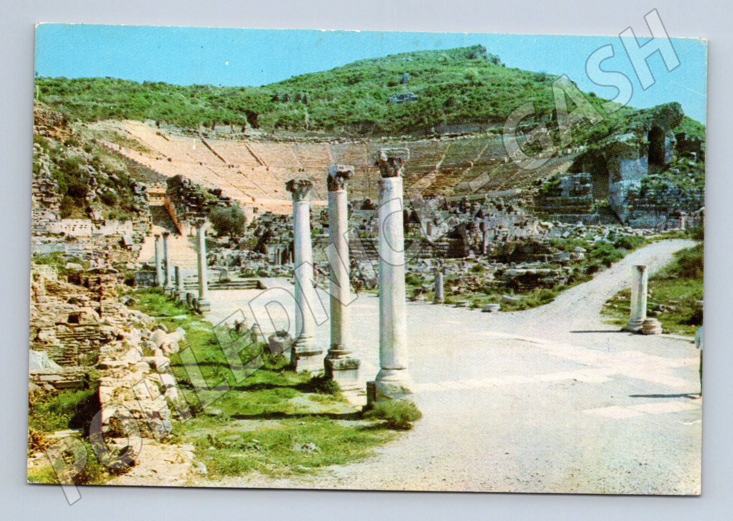 Pohlednice Turecko Efes starověké divadlo 1985 (M26369)
