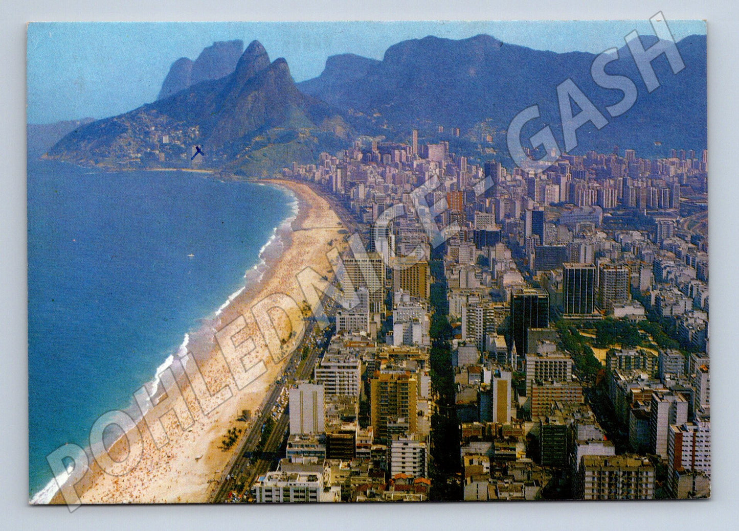 Pohlednice Brazílie Rio de Janeiro Ipanema Leblon 1985 (M26374)