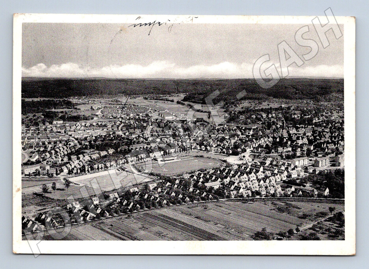 Pohlednice Německo Sindelfingen letecký pohled 1969 (M26379)